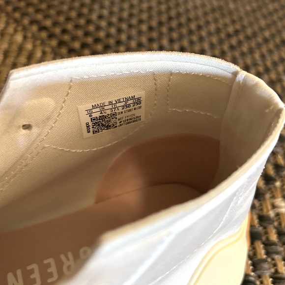 ADIDAS BY STELLA MCCARTNEY X TREINO MID WHITE GUM SIZE 6 - Picture 14 of 14